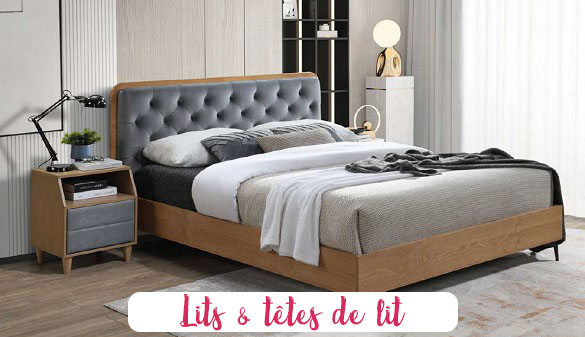 Lits meubles et têtes de lit AC-Déco